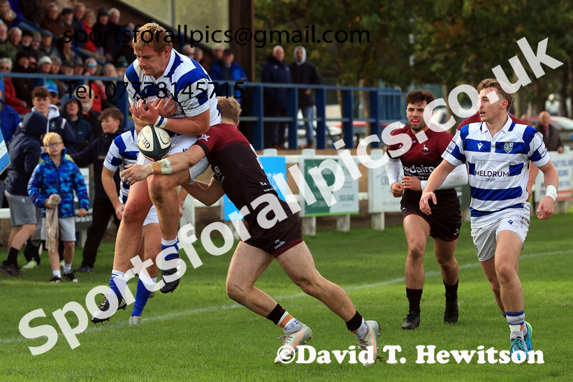 Tynedale v Rossendale, 2025 Tynedale Park, Corbridge, October 4th. Photo: David T. Hewitson/Sports for All Pics